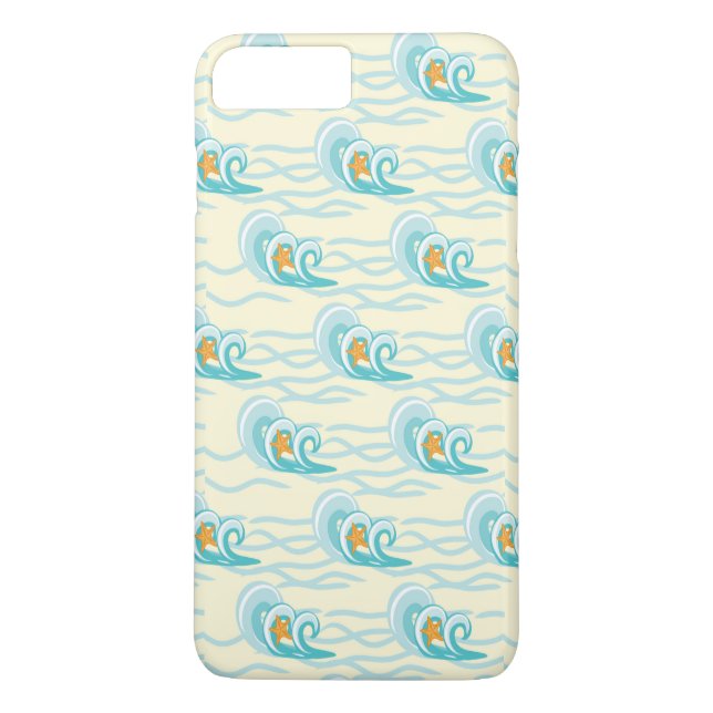 Coques Case-Mate iPhone Motif des vagues douces (Dos)