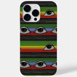 Coque Pour Pour iPhone 14 Pro Max Motif des yeux psychédéliques