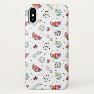 Coque Case-Mate Pour iPhone Motif d'été de Memphis Style Tropical
