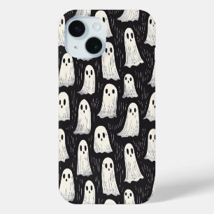 Coque Pour iPhone 15 Motif d'Halloween Fantôme Éffrayant