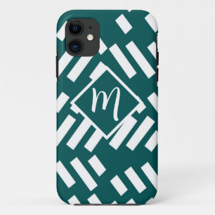 Case-Mate iPhone Case Motif diagonal minimaliste, Monogramme