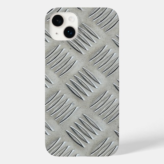 Coques Case-Mate iPhone Motif diamant en aluminium (Verso)