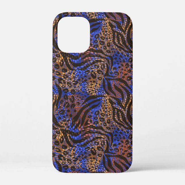 Coques Case-Mate iPhone Motif d'impression Leopard et Zebra (Verso)