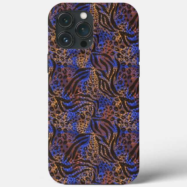 Coques Case-Mate iPhone Motif d'impression Leopard et Zebra (Verso)