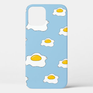 Case-Mate iPhone Case Motif d'oeufs brouillés. Arrière-sol vintage et tr