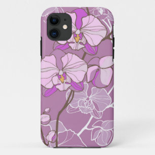 Case-Mate iPhone Case Motif d'orchidées pourpres