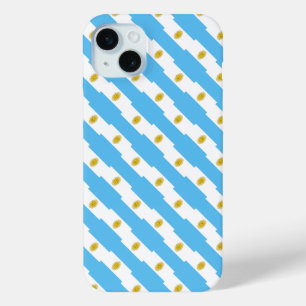 Coque iPhone 15 Mini Motif du drapeau argentin