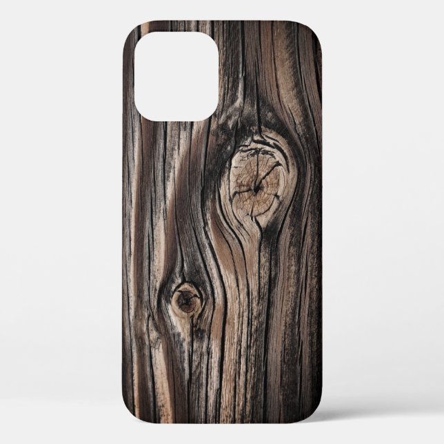 Coques Case-Mate iPhone Motif du grain de bois (Verso)