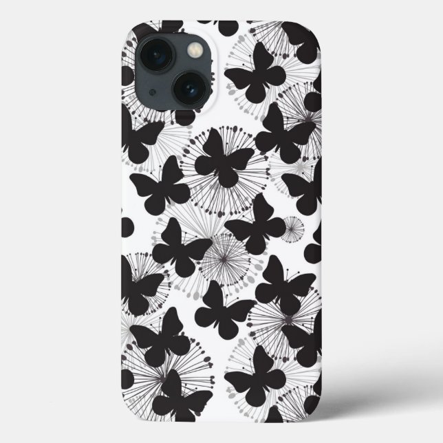 Coques Case-Mate iPhone motif d'un papillon (Verso)