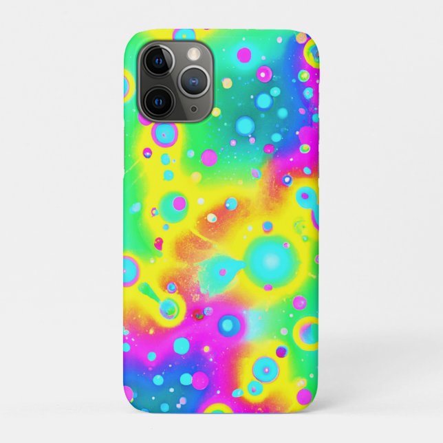 Coques Case-Mate iPhone Motif dynamique Neon Blaze (Dos)