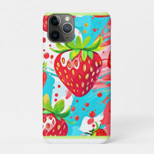Case-Mate iPhone Case Motif Éclaboussure de Fraise