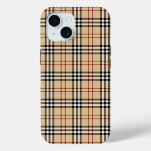 Coque Pour iPhone 15 Motif écossais de Tartan