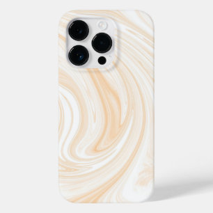 Coque Pour iPhone 14 Pro Motif élégant en marbre blanc