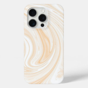 Coque iPhone 15 Pro Motif élégant en marbre blanc