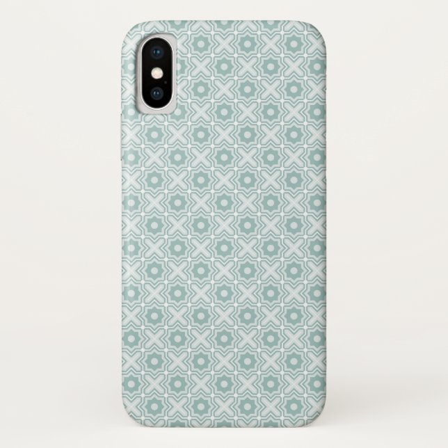 Coques Case-Mate iPhone Motif embrouillé de trellis (Dos)