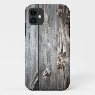 Coque iPhone 11 Motif en bois fumé