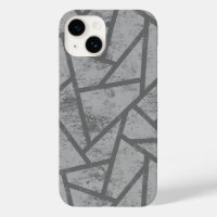 Motif en mosaïque gris