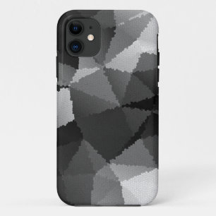 Case-Mate iPhone Case Motif en mosaïque noire et blanche