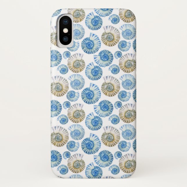 Coques Case-Mate iPhone Motif en pastel 2 de coquillage (Dos)
