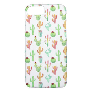 Etui iPhone Case-Mate Motif en pastel d'aquarelle de cactus