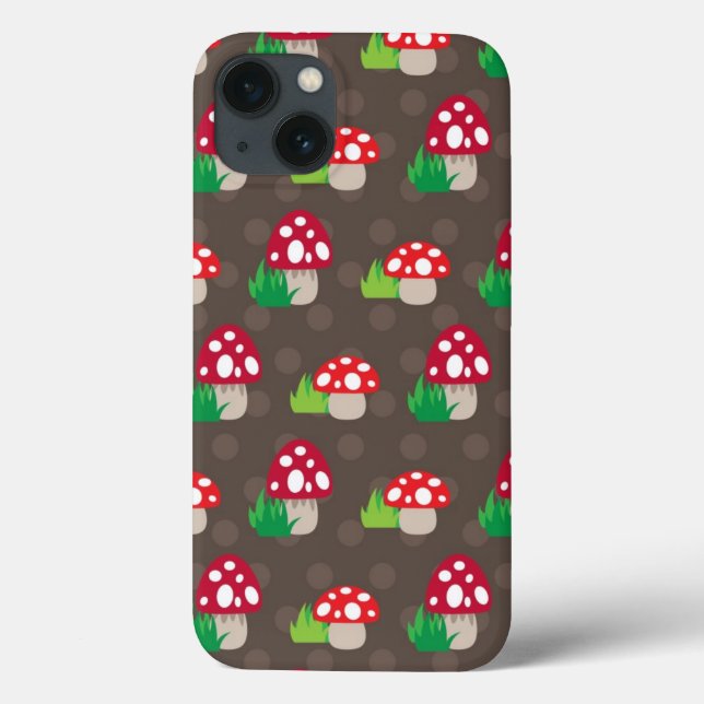 Coques Case-Mate iPhone motif enfant champignon (Verso)