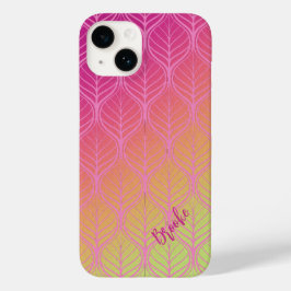 Coque Pour iPhone 14 Motif esthétique arc-en-ciel coloré
