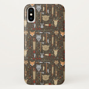 Coques Pour iPhone Motif ethnique de chasse