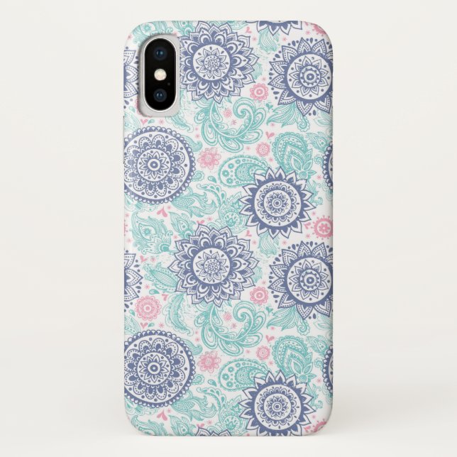 Coques Case-Mate iPhone Motif ethnique de Paisley (Dos)