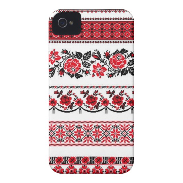 Coques Case-Mate iPhone Motif ethnique ukrainien (Dos)