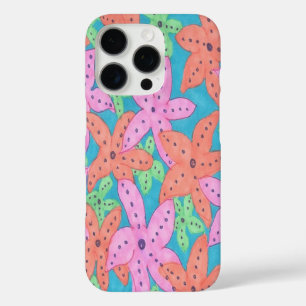Coques iPhone 16 Pro Motif étoile de mer tropicale