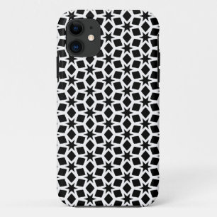 Case-Mate iPhone Case Motif étoile géométrique noir et blanc