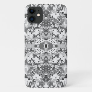 Case-Mate iPhone Case Motif exclusif Abstrait noir et blanc