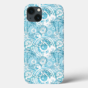 iPhone 13 Coque motif exotique d'océan