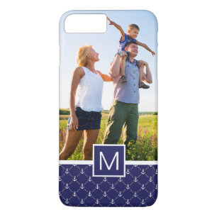 Coque Case-Mate Pour iPhone Motif fait sur commande de photo et d'Ancre de