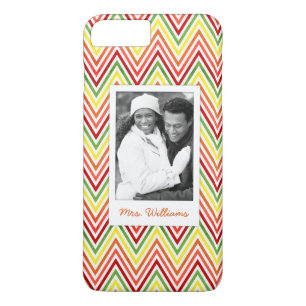 Etui iPhone Case-Mate Motif fait sur commande de photo et de Chevron de