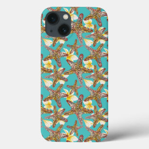 iPhone 13 Case Motif fantaisiste d'étoiles de mer