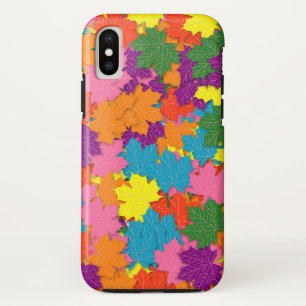 Coque Case-Mate Pour iPhone Motif feuille d'érable coloré