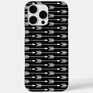 Coques iPhone 16 Pro Max Motif Flèches noir et blanc