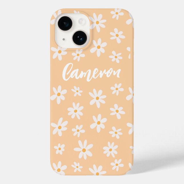 Coques Case-Mate iPhone Motif Fleur Cute Daisy (Verso)