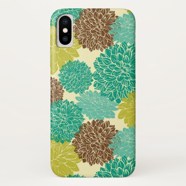 Coques Case-Mate iPhone Motif floral 10 (Dos)