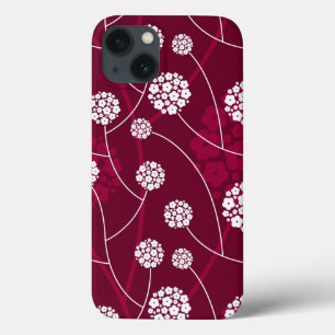 Coques Pour iPhone Motif floral abstrait