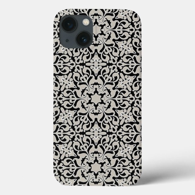 Coques Case-Mate iPhone Motif floral arabe (Verso)