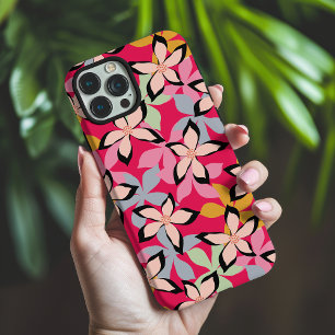 Coques iPhone 16 Pro Max Motif Floral Coloré Moderne Tendance