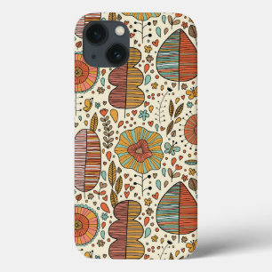 Case-Mate iPhone Case Motif floral d'été fait de feuille
