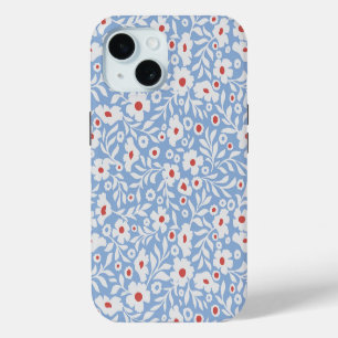 Coque Pour iPhone 15 Motif floral du bois