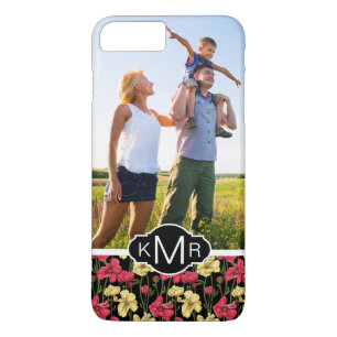 Coque Case-Mate Pour iPhone Motif floral élégant fait sur commande 2 de photo