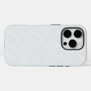 Coques iPhone 16 Pro Motif floral géométrique gris clair