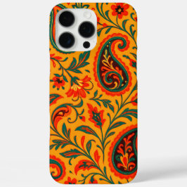 Coques iPhone 16 Pro Max Motif Floral Paisley Élégant