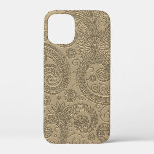 Case-Mate iPhone Case Motif Floral Paisley Or En Or Moderne Gravé Avec É