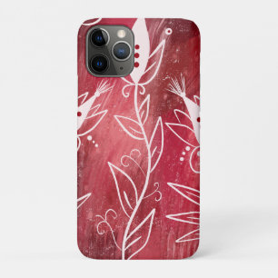 Case-Mate iPhone Case Motif Floral Rouge Et Blanc